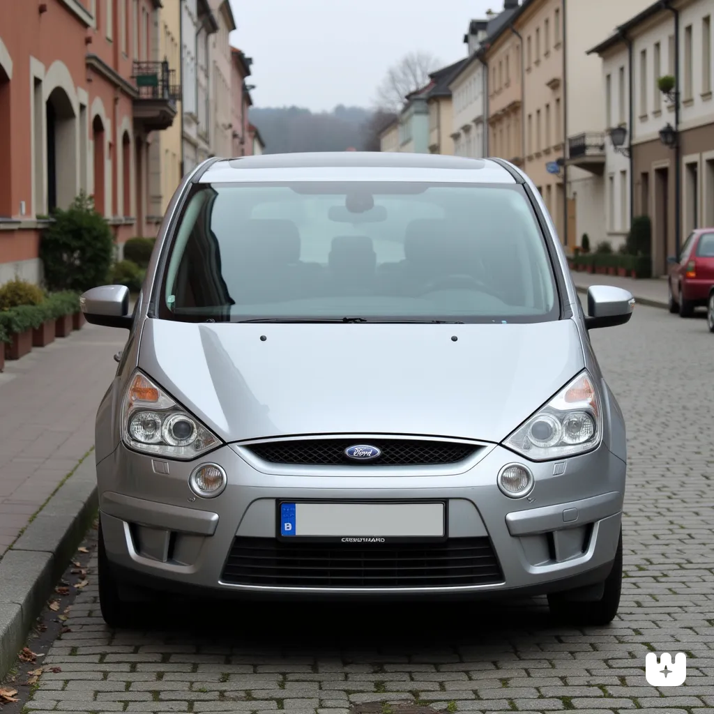 silver 2006 Ford S-Max minivan in Berlin, front....png